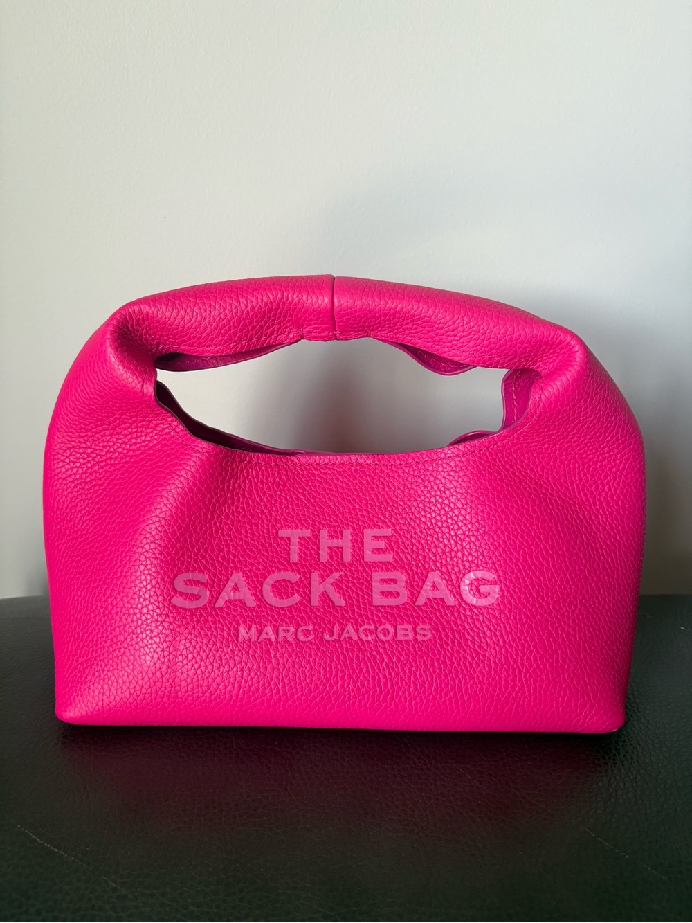New! Marc Jacobs The Sack Bag in Hot Pink